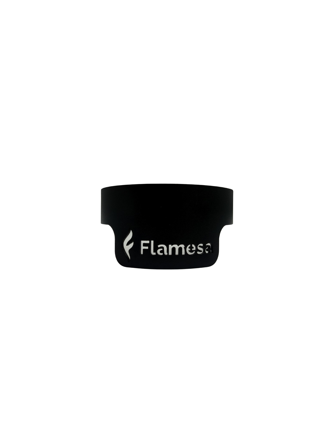 Glasrørsholder med logo | Flare & Lumina pellet-terrassevarmere | Flamesa®