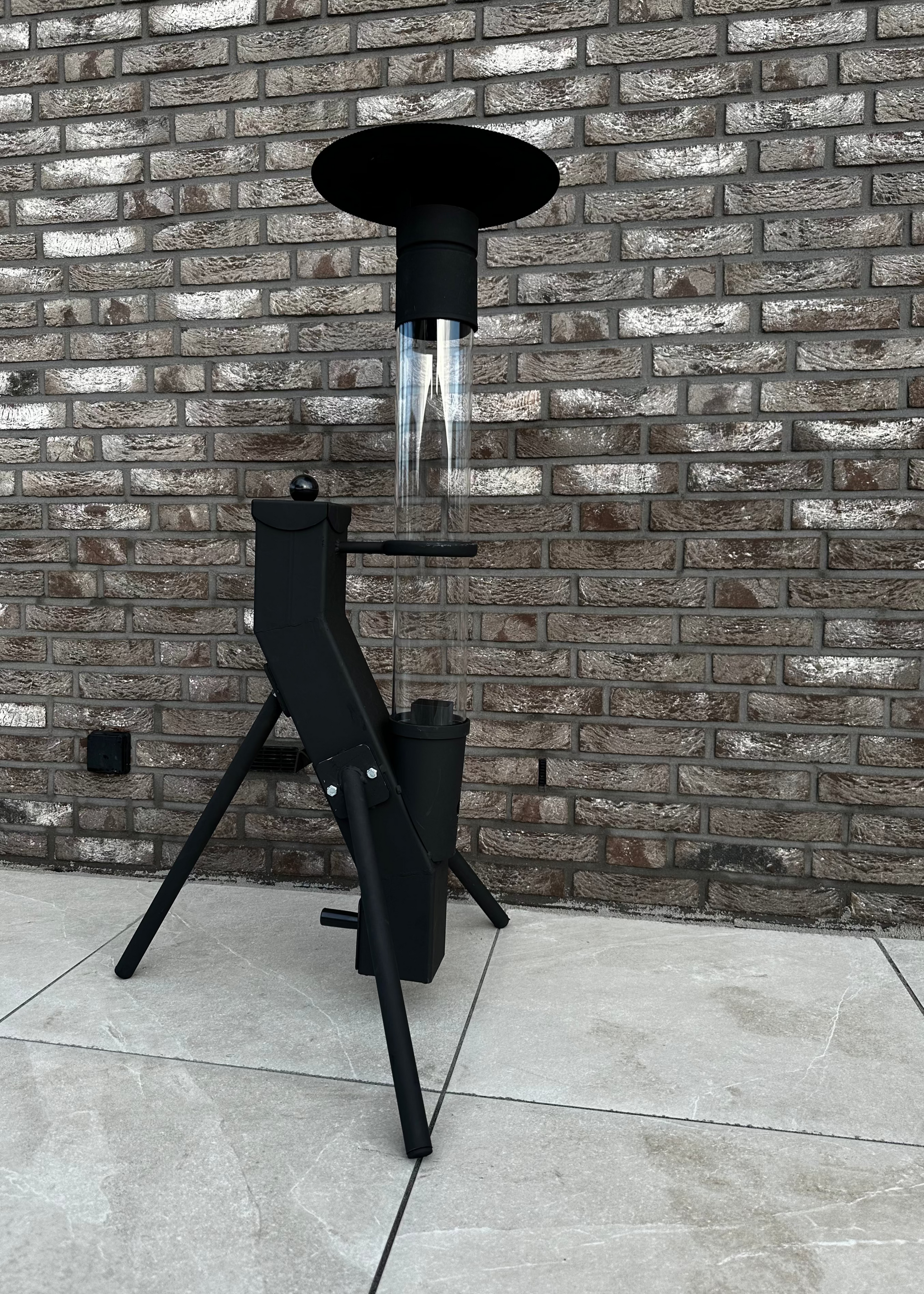 Flamesa Magnus Compact – mini pilleovn under overdækning
