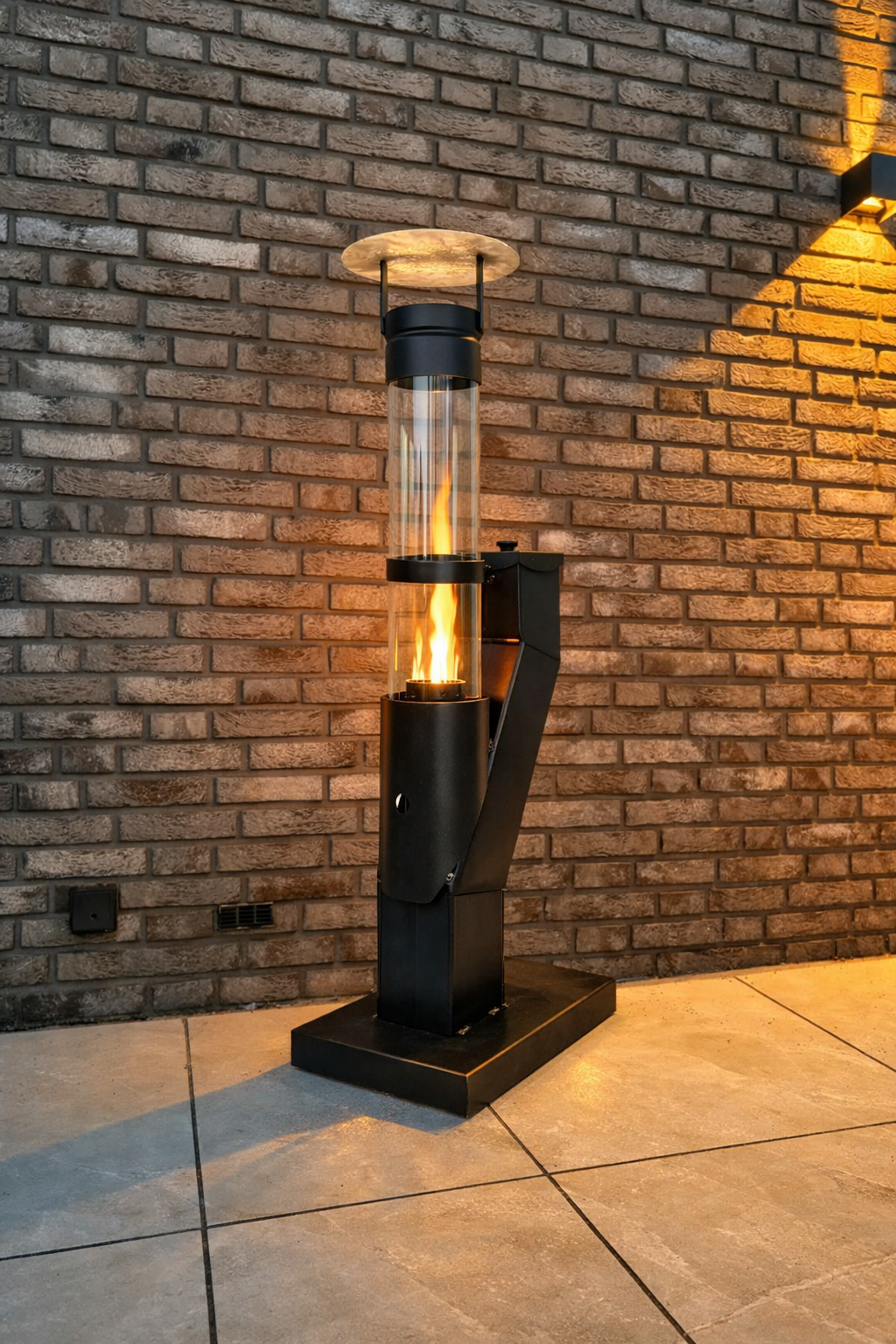 mini pilleovn – Flamesa Inferno Mini på terrasse
