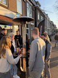 Flamesa Solaro – pilleovn terrasse design under overdækning