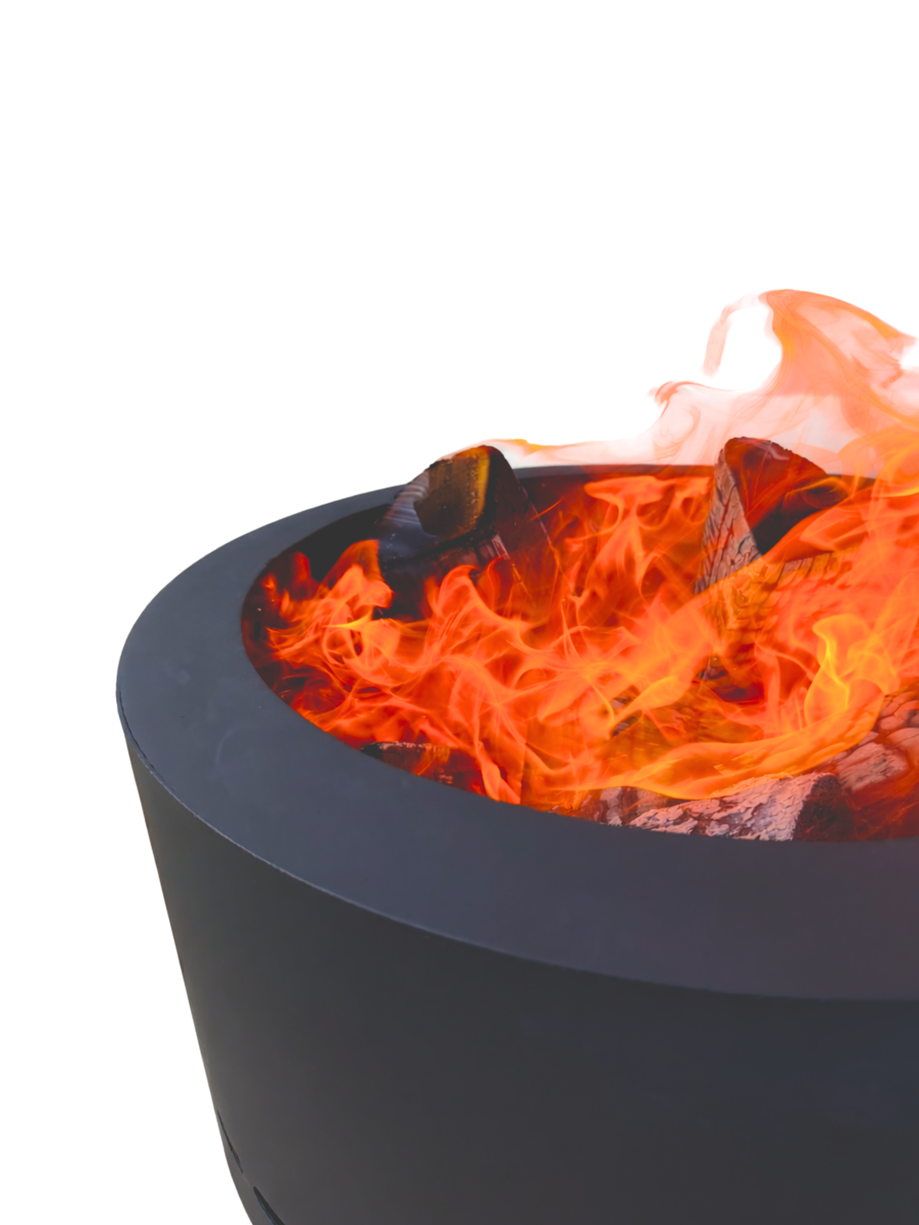røgfri bålkurv med stemningsfuldt flammebillede – Flamesa Flame